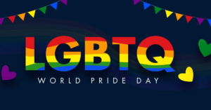 Happy Pride Day for LGBTQ community.