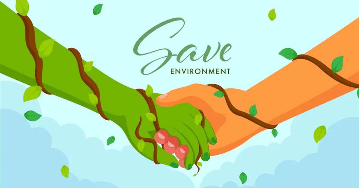 World Environment Day save the nature and environment.