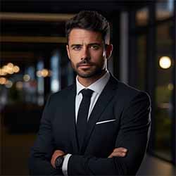 Free Business People Photo of Man Standing with His Arms Crossed Free Business People Photo of Man Standing with His Arms Crossed