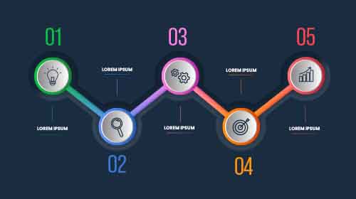 Free Infographics Template Layout With Business Icons Free Infographics Template Layout With Business Icons