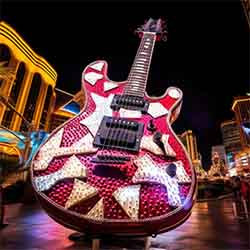 Free Music Image of Studded Electric Guitar in the Street Free Music Image of Studded Electric Guitar in the Street