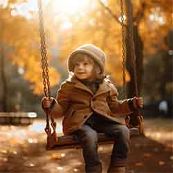 Free Park And Outdoors Photo Of A Boy Wearing A Tan Coat Enjoying A Swing On A Sunny Day Free Park And Outdoors Photo Of A Boy Wearing A Tan Coat Enjoying A Swing On A Sunny Day