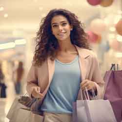 Free Shopping And Sale Photo Of A Woman She Appears To Be In A Happy And Cheerful Mood While Shopping At The Mall